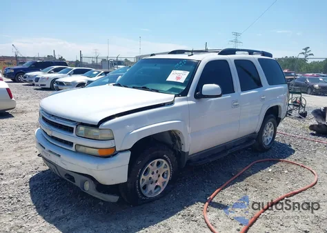 2005 Chevrolet Tahoe Z71 z USA, uszkodzony, nr VIN 1GNEK13T85R197490